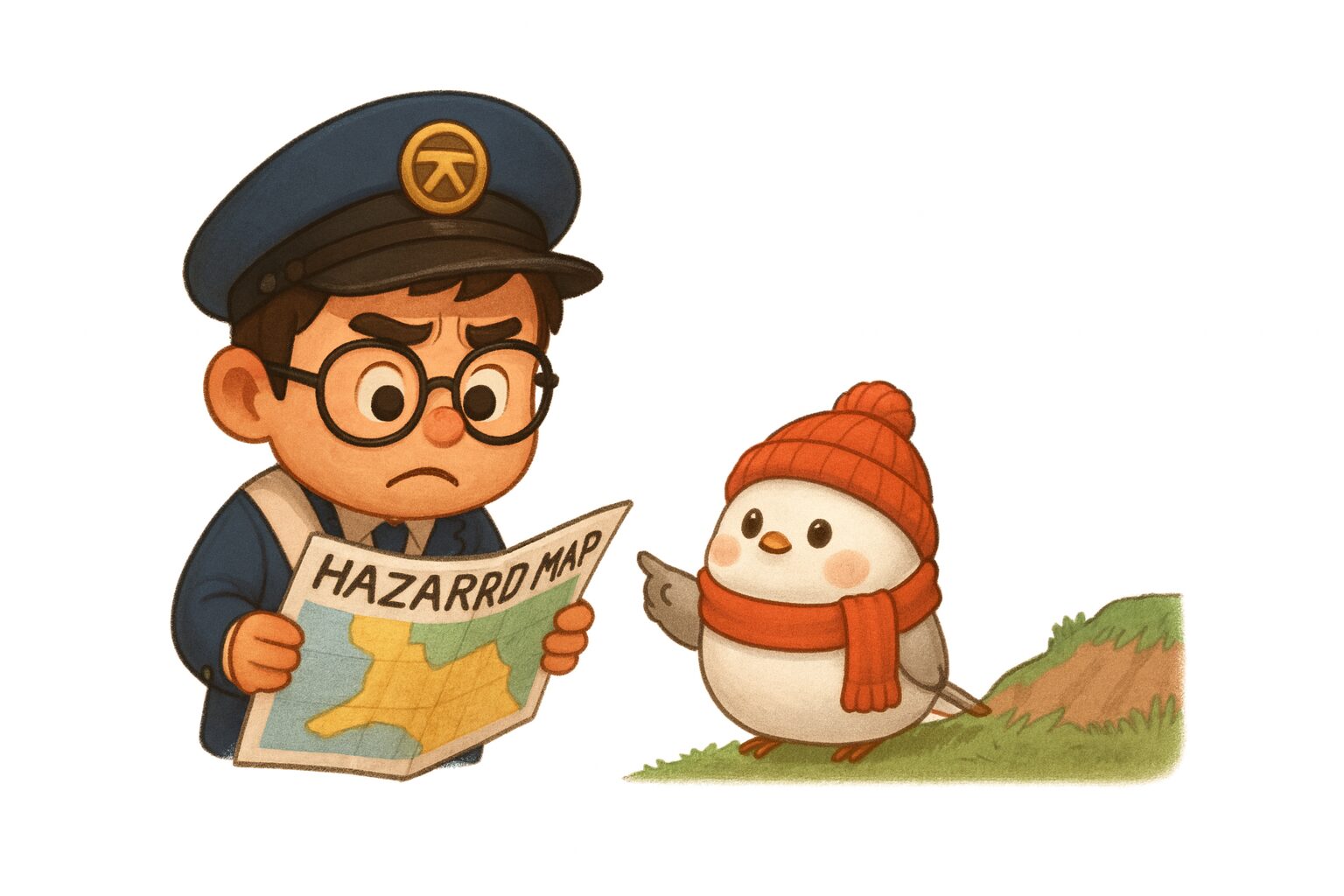 地震に強い北海道の移住先を探してハザードマップを見る