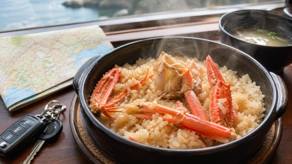 長万部の「かにめし」